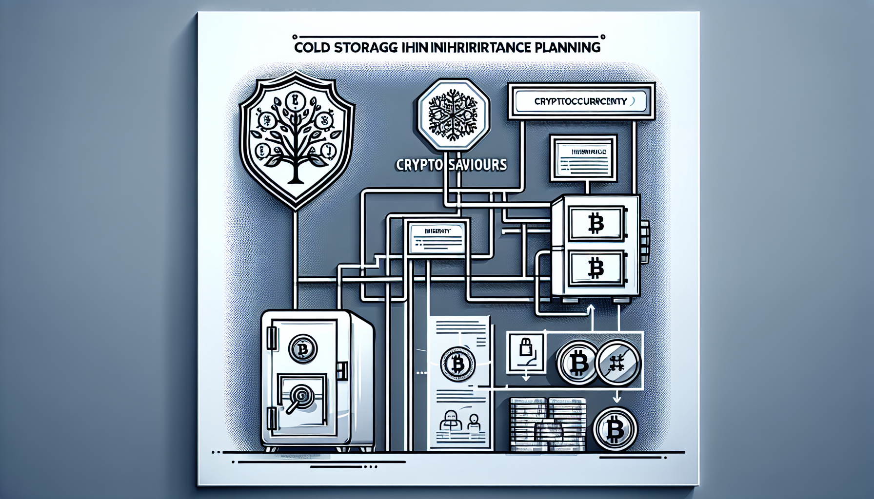 Best practices for cold storage inheritance planning