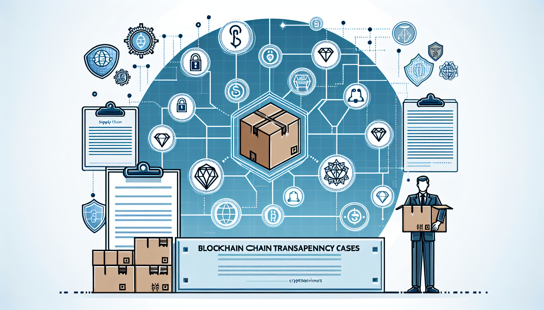 Blockchain supply chain transparency cases