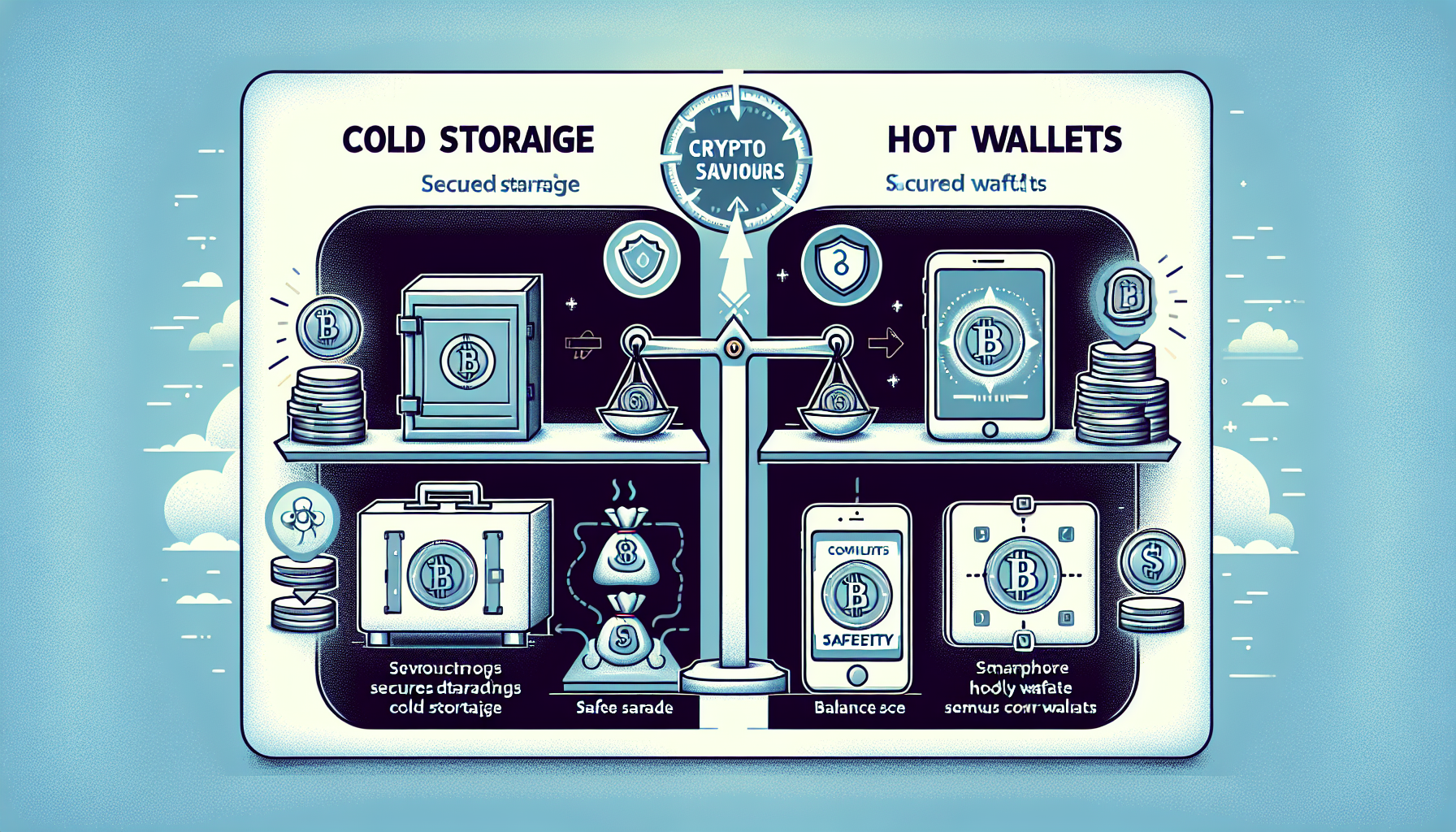 Cold storage vs hot wallets safety guide