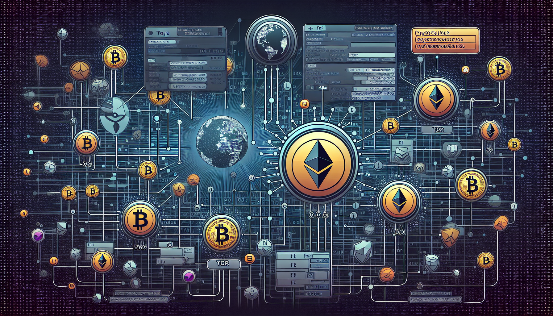 Configuring Tor for anonymous crypto transactions
