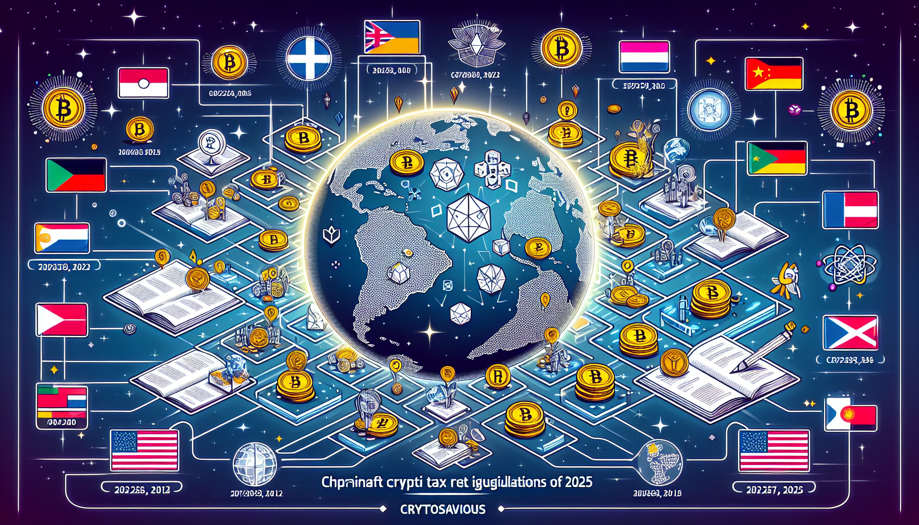 Crypto tax regulations 2025 global guide