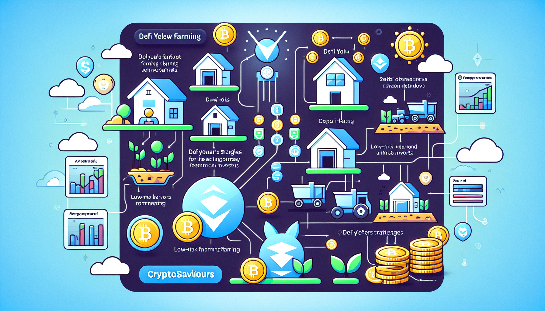DeFi yield farming strategies for low-risk investors