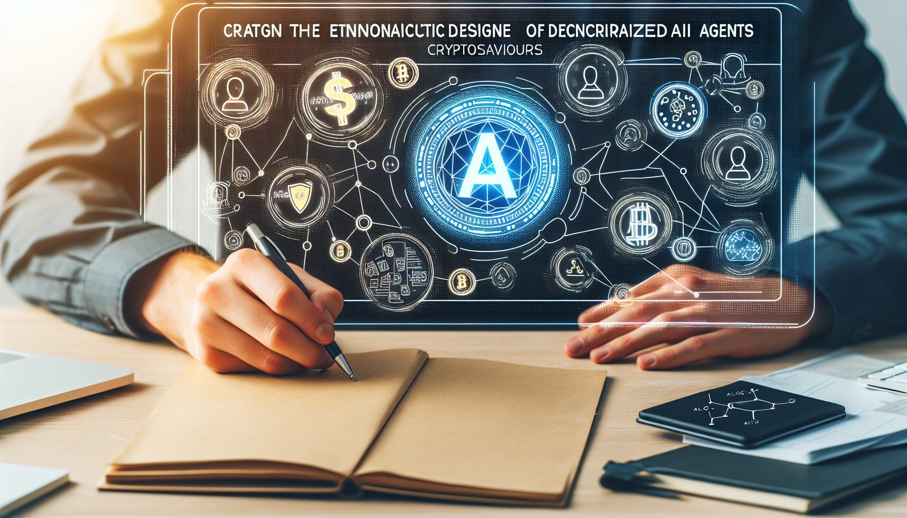 Decentralized AI agents economic design