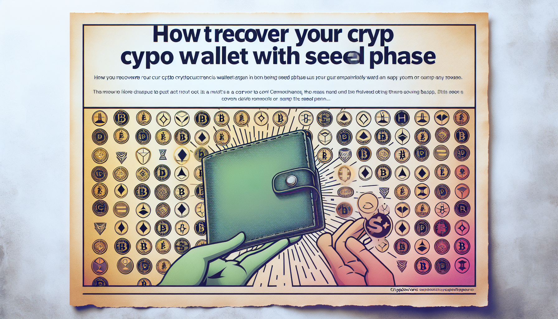 How to recover crypto wallet with seed phrase