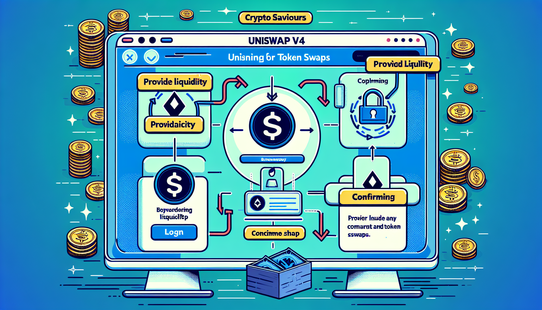 How to use Uniswap V4 for token swaps