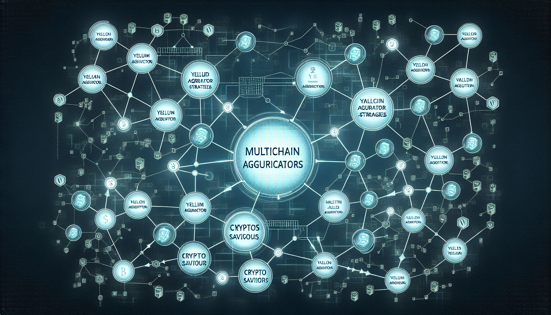 Multichain yield aggregator strategies
