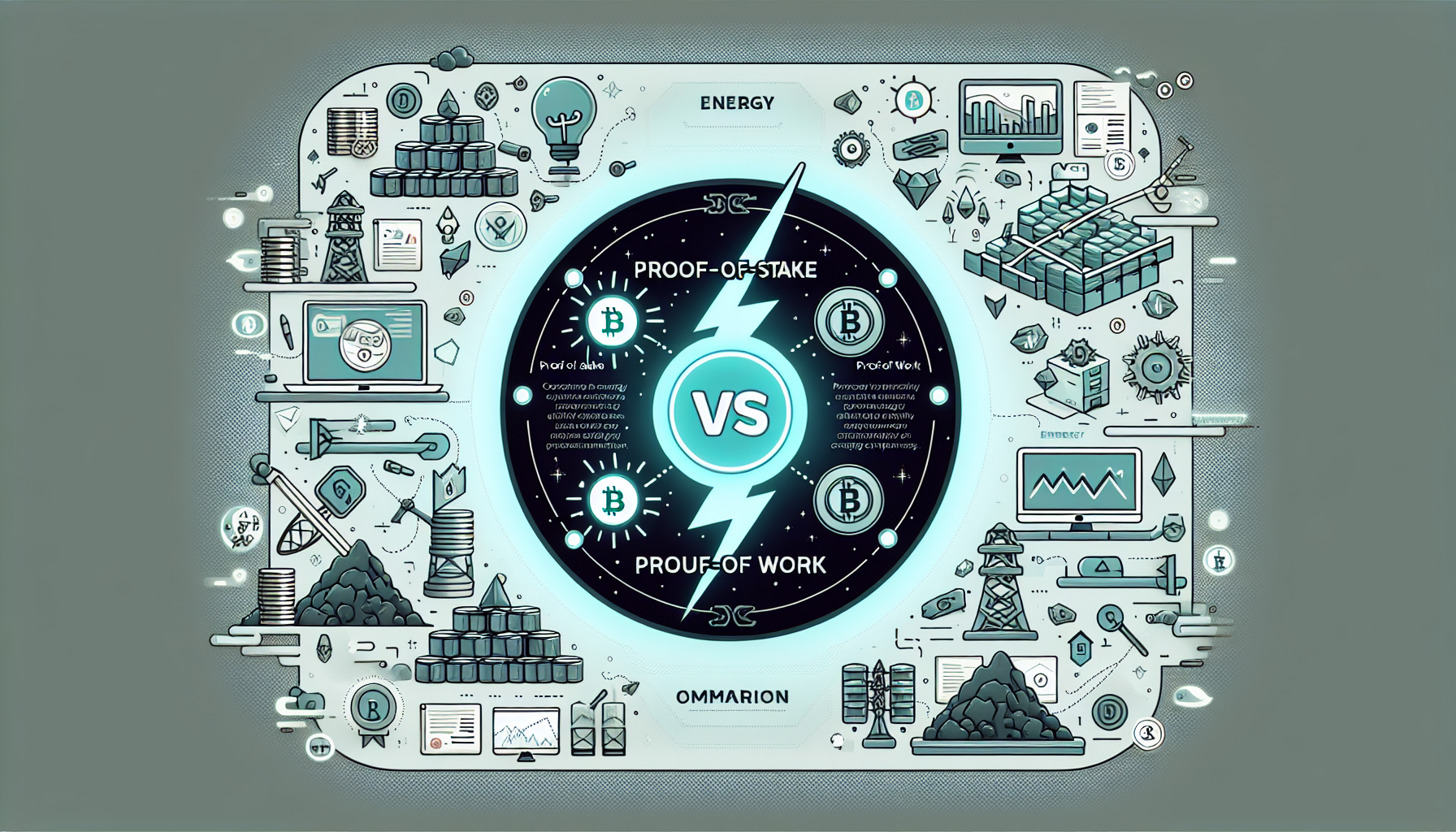 Proof-of-stake vs proof-of-work energy debate