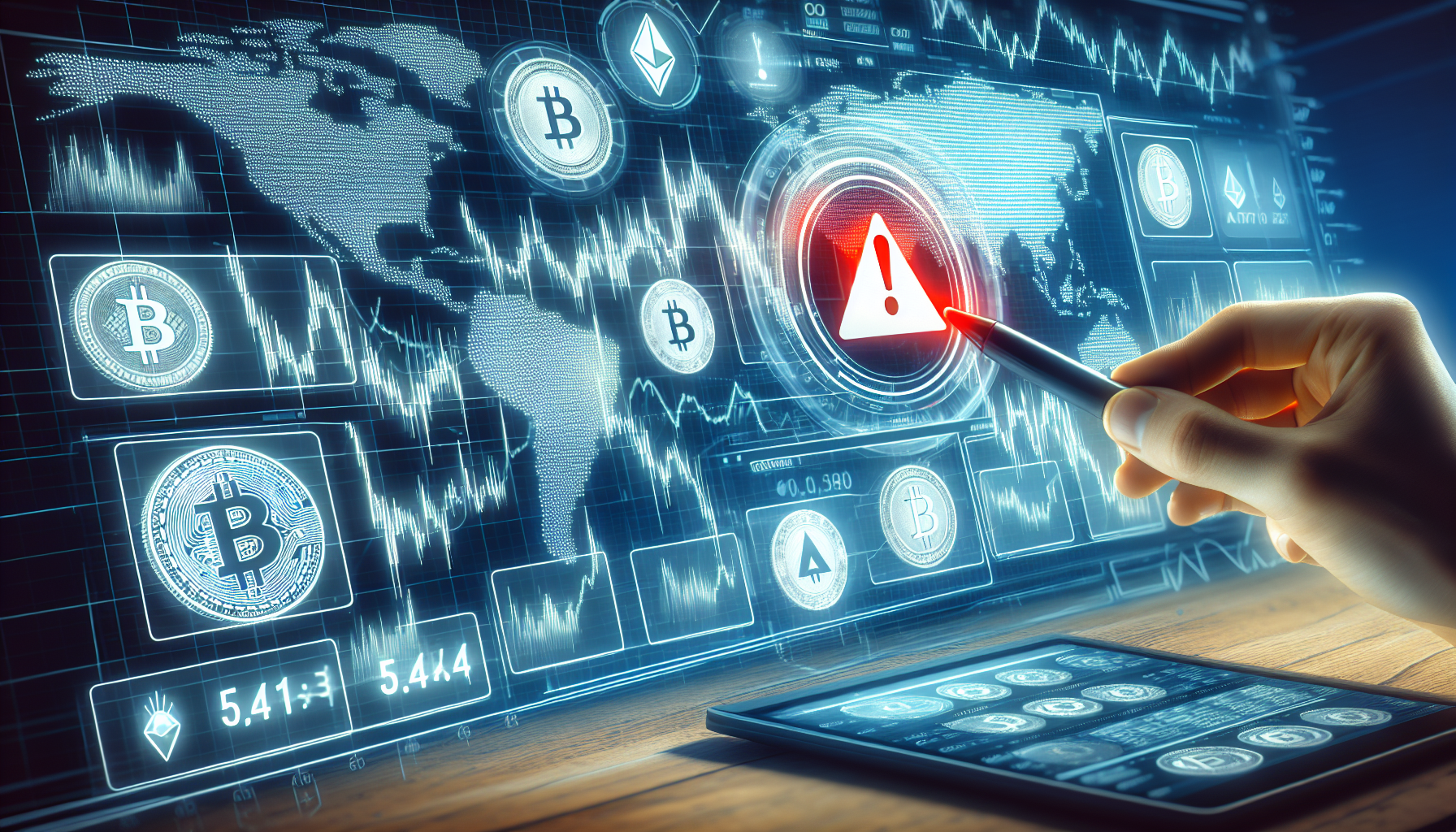 Setting price alerts on TradingView for cryptocurrencies