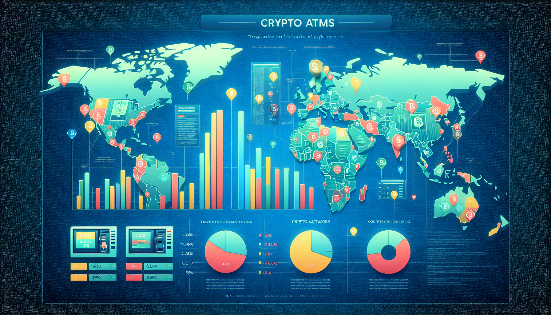Crypto ATM global installation statistics