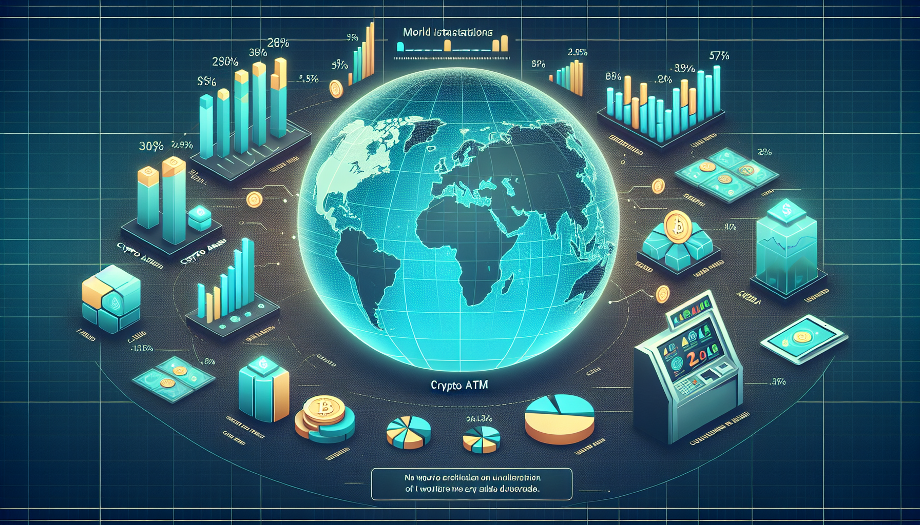 Crypto ATM usage global statistics