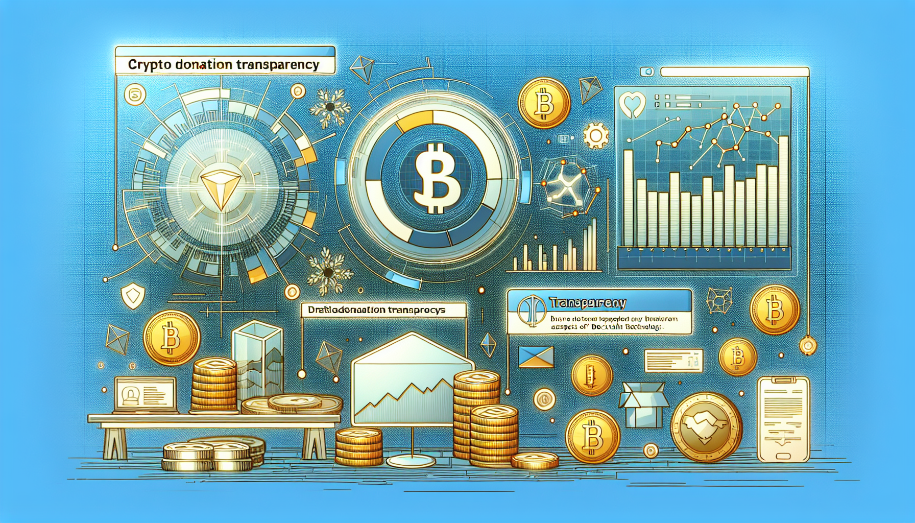 Crypto donation transparency tools