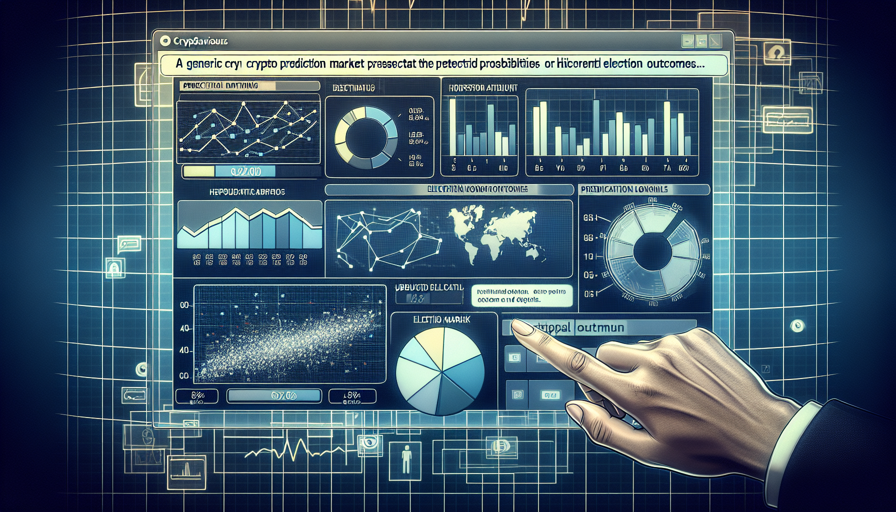 Crypto prediction market election outcomes