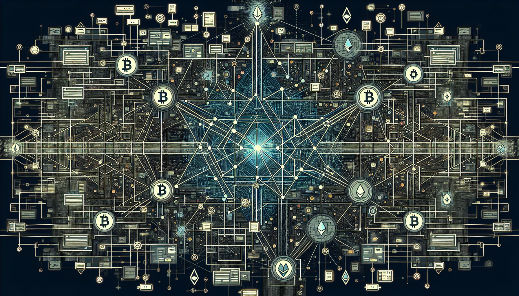 Dark web cryptocurrency transaction patterns