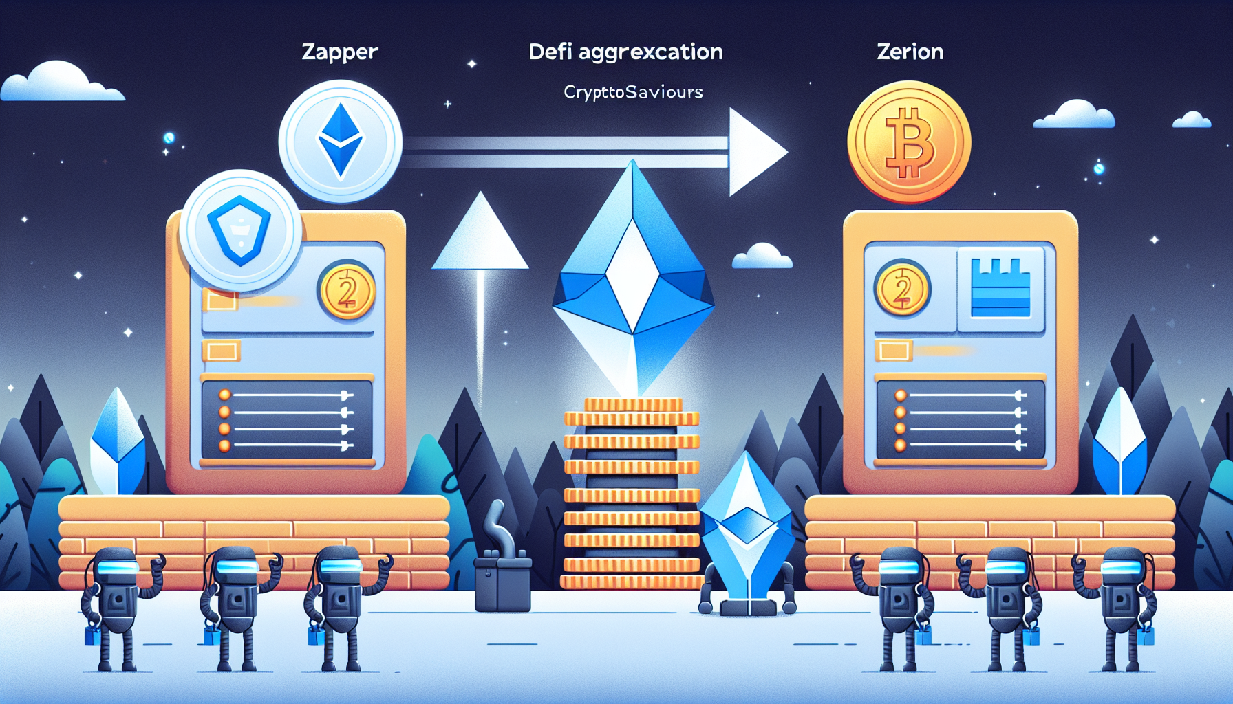 DeFi aggregator platforms comparison (Zapper, Zerion)