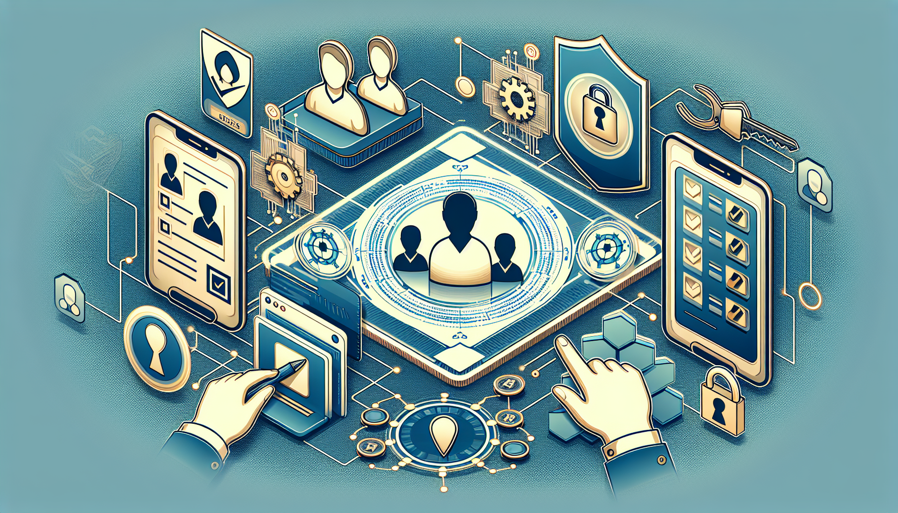 Decentralized identity verification systems