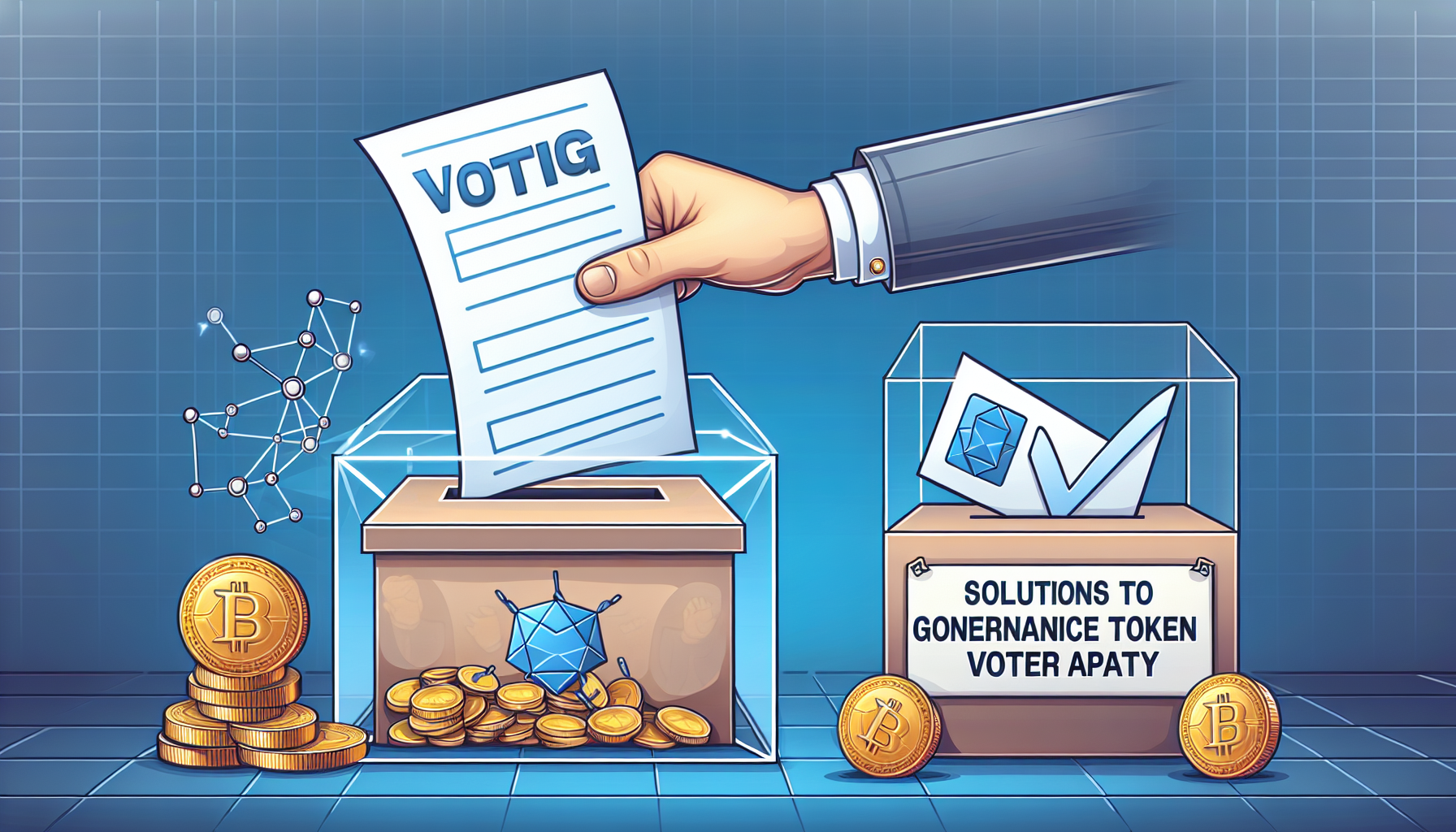 Governance token voter apathy solutions