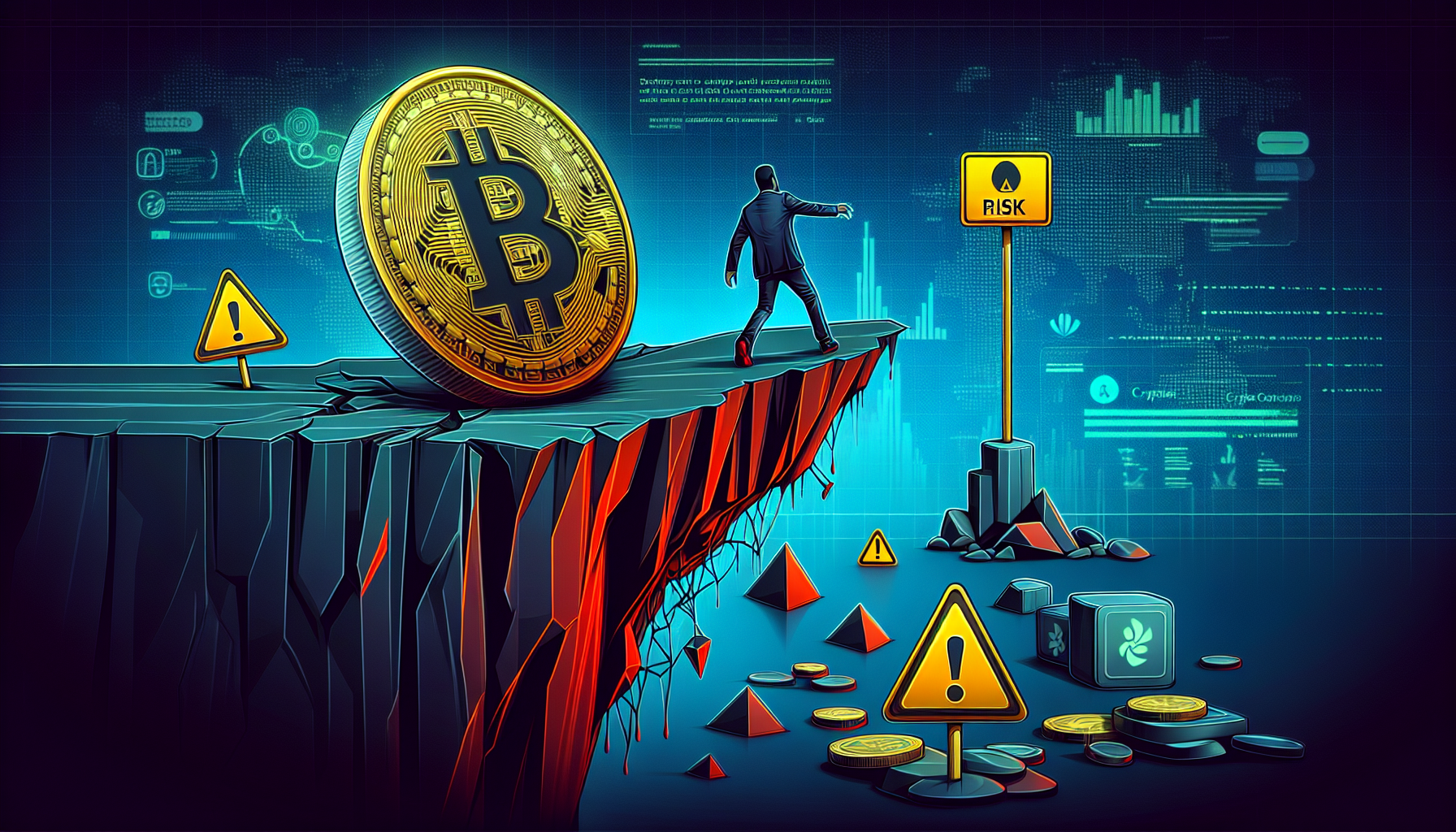 Non-custodial staking platform risks