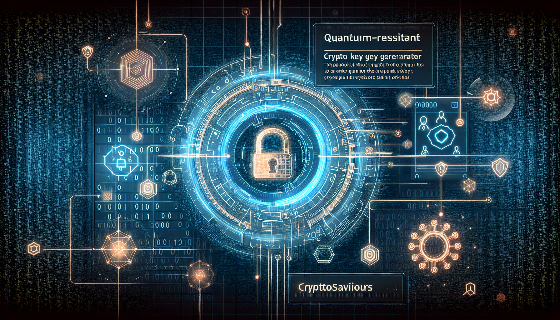 Quantum-Resistant Crypto Key Generator