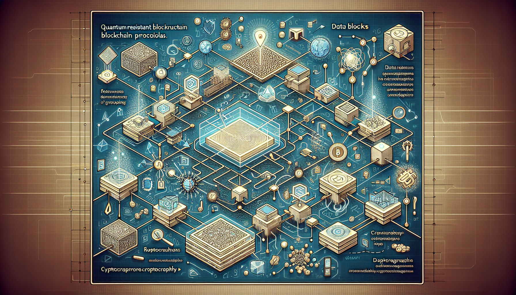 Quantum-resistant blockchain protocols