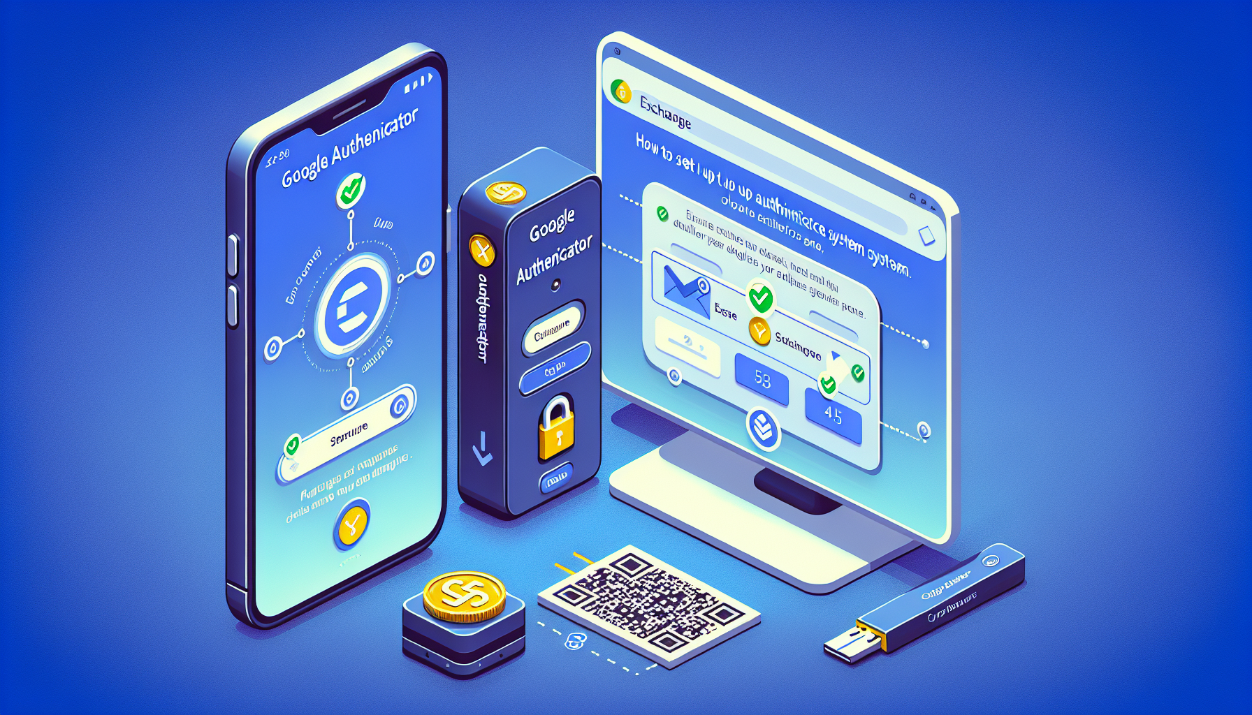 Setting up Google Authenticator for exchange accounts
