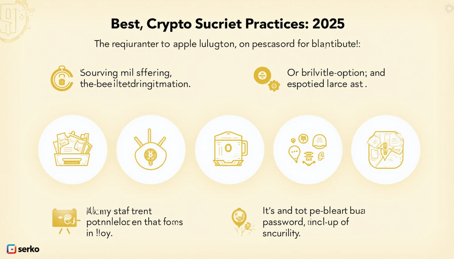 Best crypto security practices 2025
