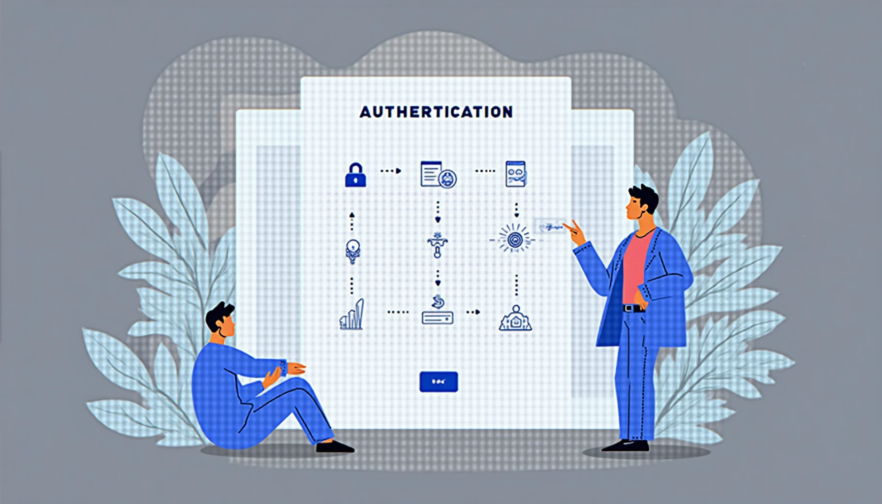 HIBT user authentication process