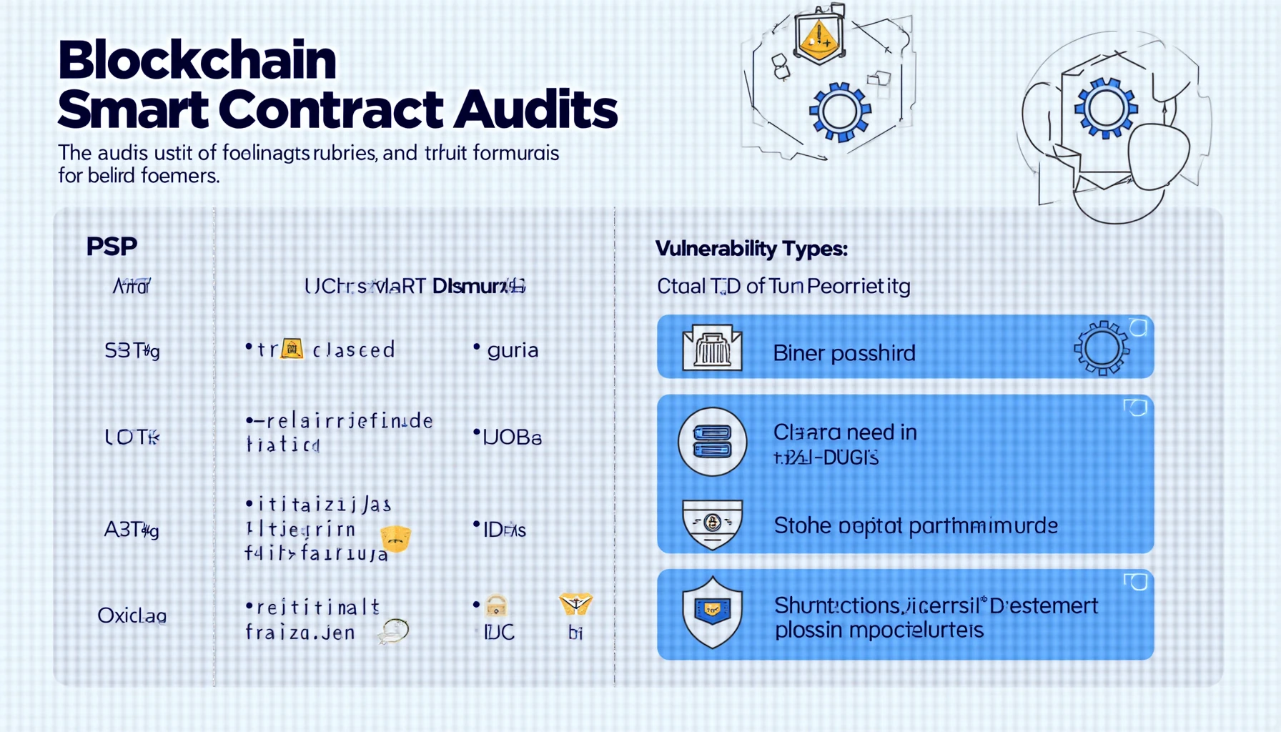 Blockchain smart contract audits
