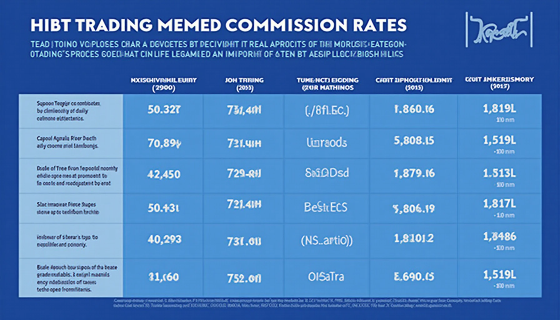 HIBT trading commission rates