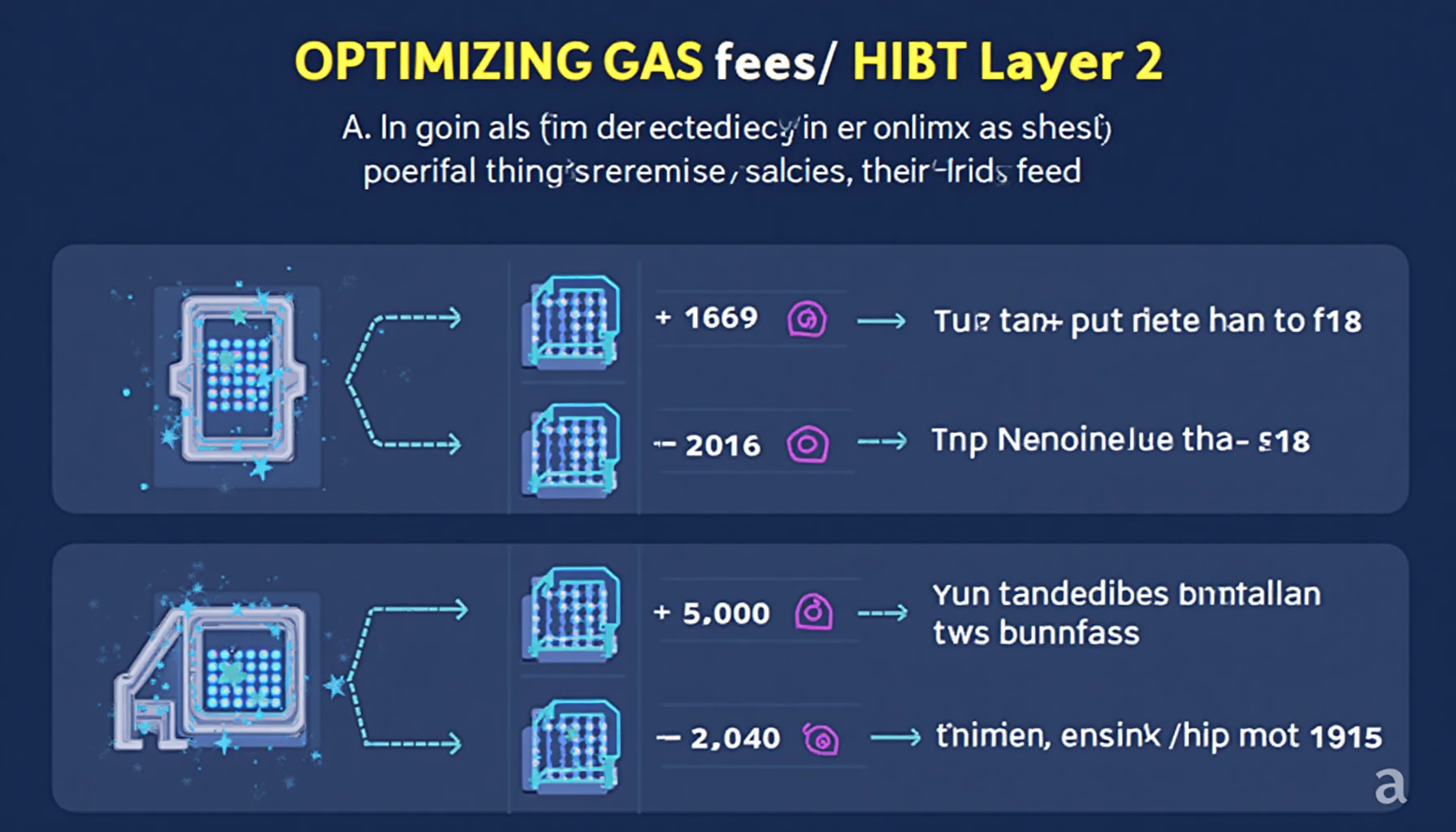 HIBT Layer2 gas fee optimization