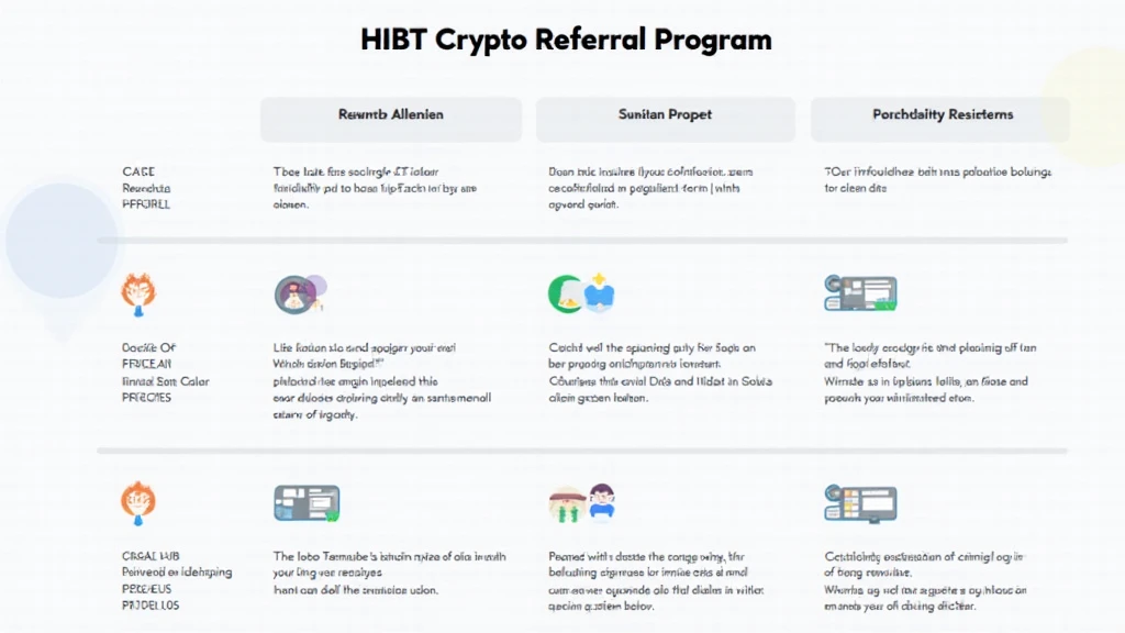 HIBT crypto referral program reward tiers